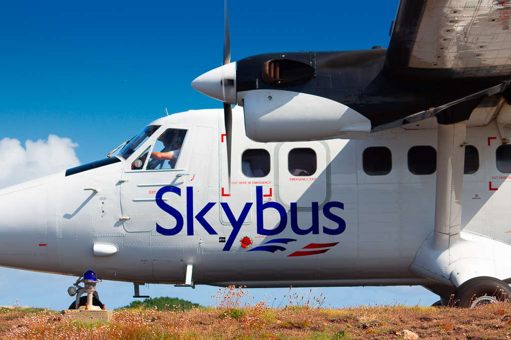 Skybus Plane Close Up