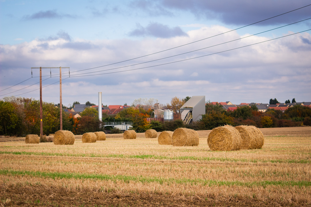 Autumn Hay Bales