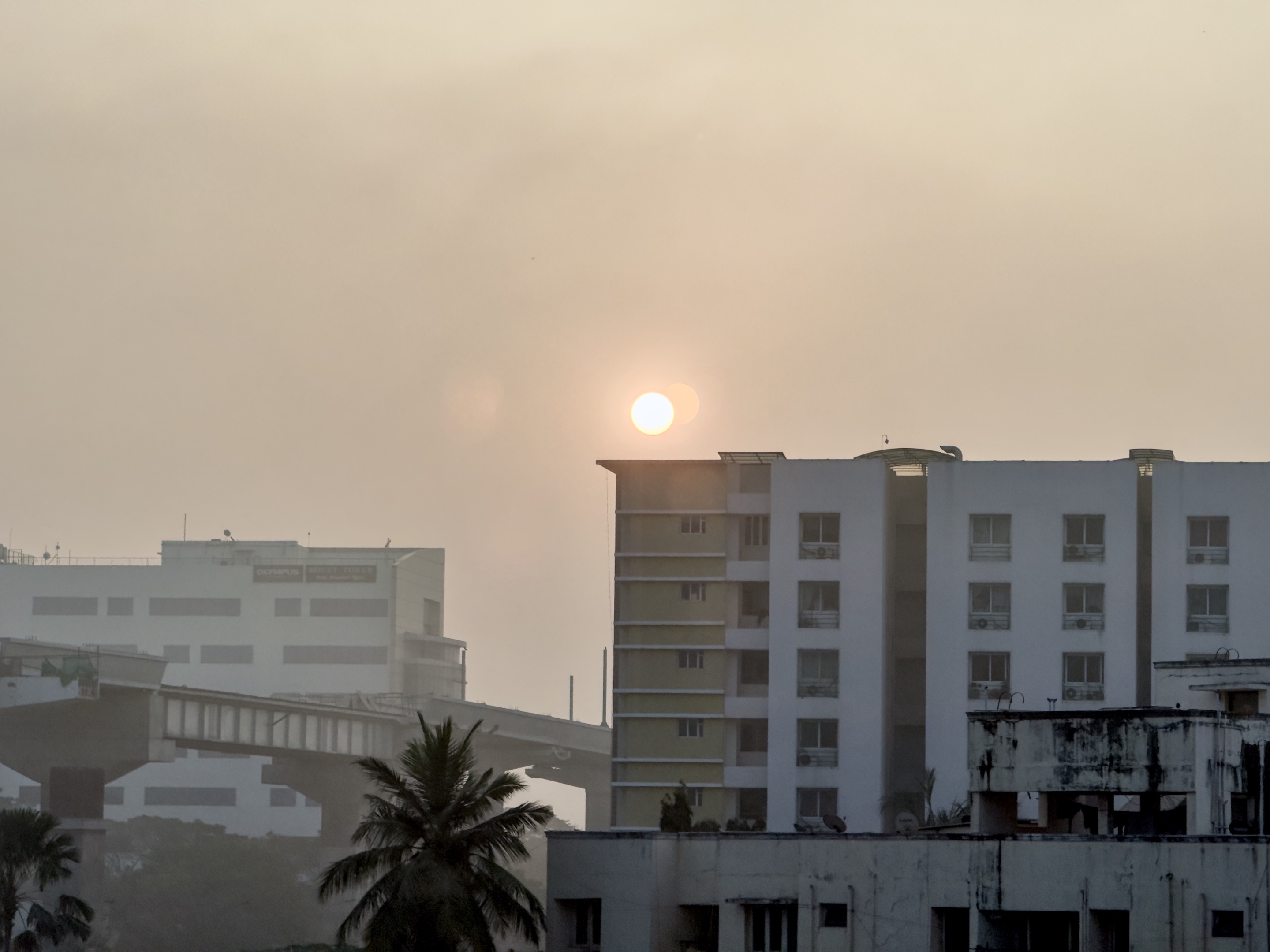 Sunrise in Chennai